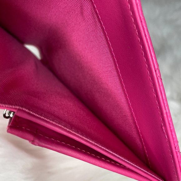 Chanel Quilted Lambskin Caviar Leather Wallet - Picture 9 of 16